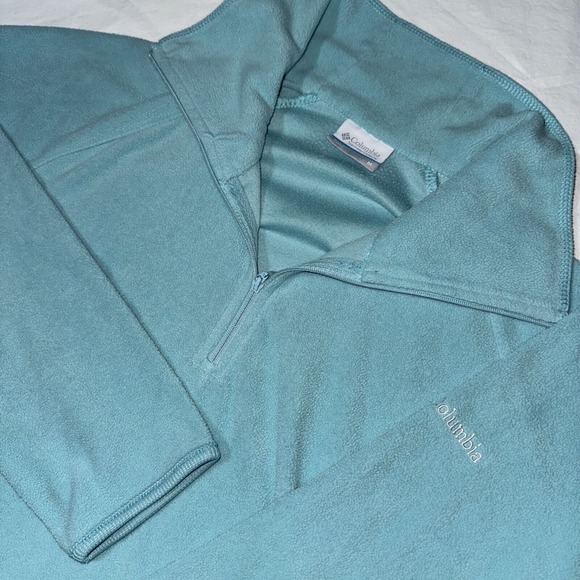 Columbia Sweaters - Columbia Half Zip Fleece Sweater Womens M Outdoor‎ Base Layer Thermal Glacial IV